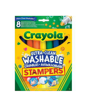 Markery stempelki super spieralne 8 kolorów 8129 Crayola