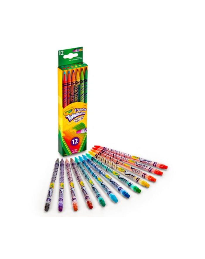 Kredki ołówkowe wykręcane 12 kolorów 7508 Crayola główny