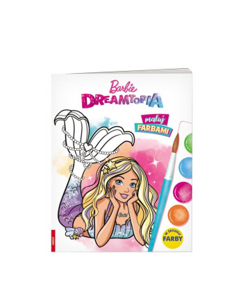 ameet Książ. Barbie Dreamtopia. Maluj farbami MF-1401