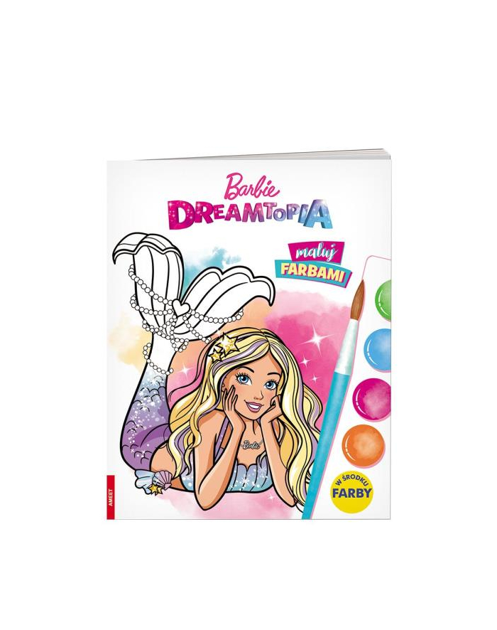 ameet Książ. Barbie Dreamtopia. Maluj farbami MF-1401 główny