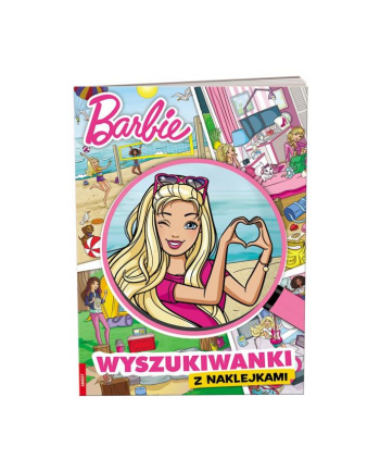 ameet Książka Barbie. Wyszukiwanki z naklejankami. SF-1101