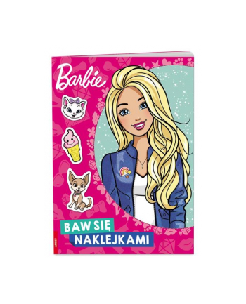 ameet Książka Barbie. Baw się naklejkami STJ-1101