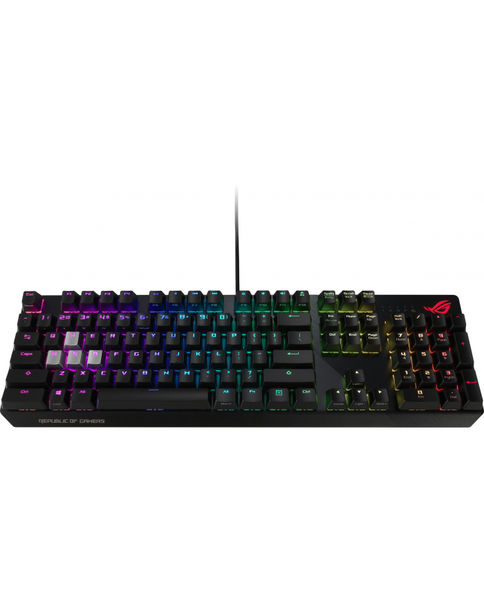 asus Przewodowa mechaniczna klawiatura do gier ROG Strix Scope RGB Cherry MX Red główny