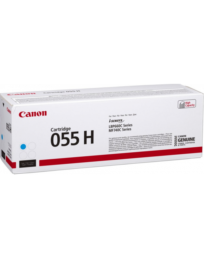 canon Toner CLBP Cartridge 055H Cyan 3019C002 główny