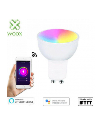 woox Żarówka smart WiFi RGBW 4,5W GU10 2700K
