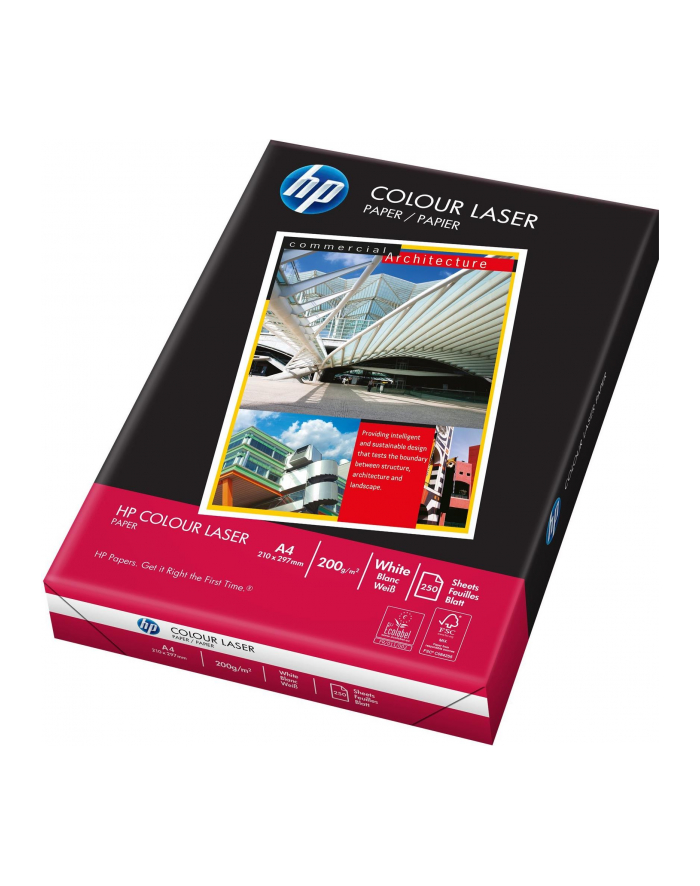 PAPIER A4 SATYNOWY HP COLOUR LASER 200g główny
