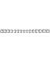 GRZBIETY DRUTOWE GBC 34 ZWOJE 3:1 8mm CZARNE 100szt - nr 6