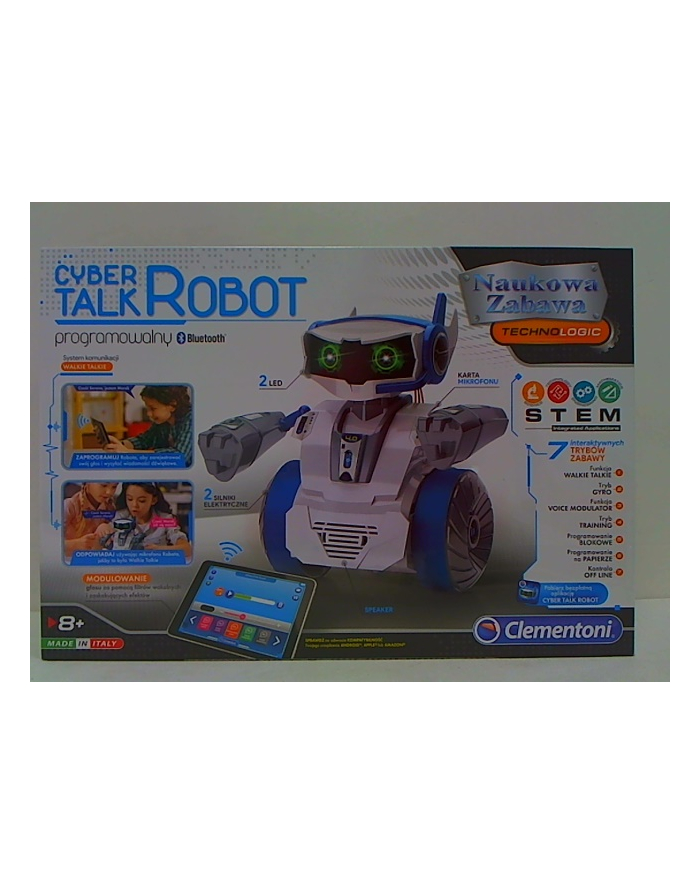 Clementoni Mówiący Cyber Robot 50122 główny