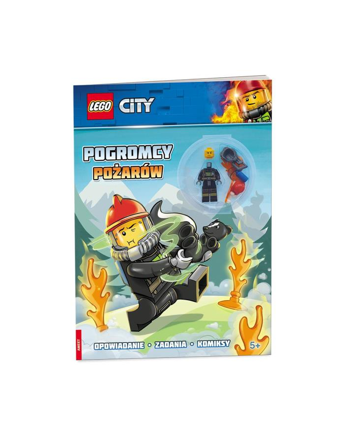 ameet Książka Lego City. Pogromca pożarów. LNC-6018 główny