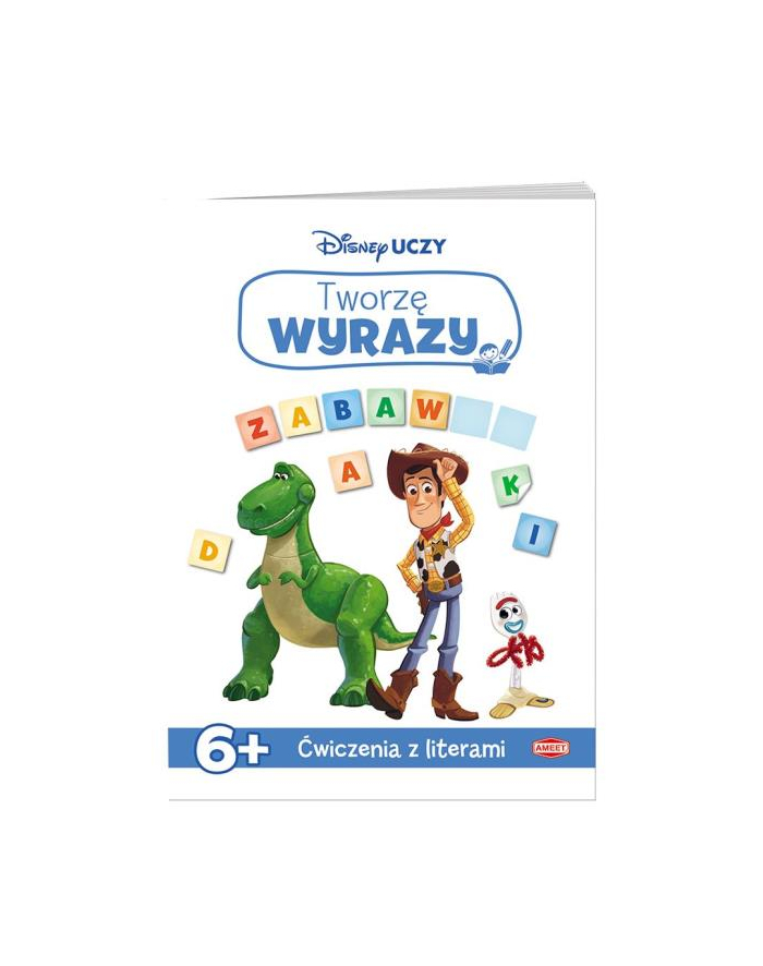 ameet Książka Disney uczy. Toy Story 4. Tworzę wyrazy. UDK-9301 główny