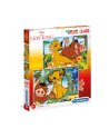 Clementoni Puzzle 2 x 60 EL SUPER KOLOR Lion King 21604 p6 - nr 1