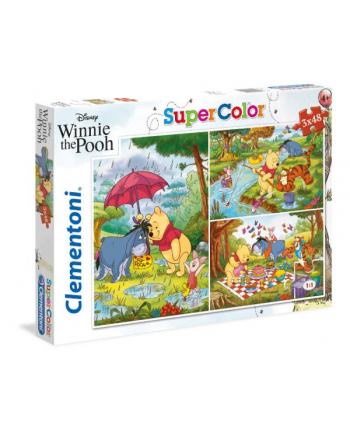 Clementoni Puzzle 3 x 48 EL SUPER KOLOR  Winnie the Pooh 25232 p6