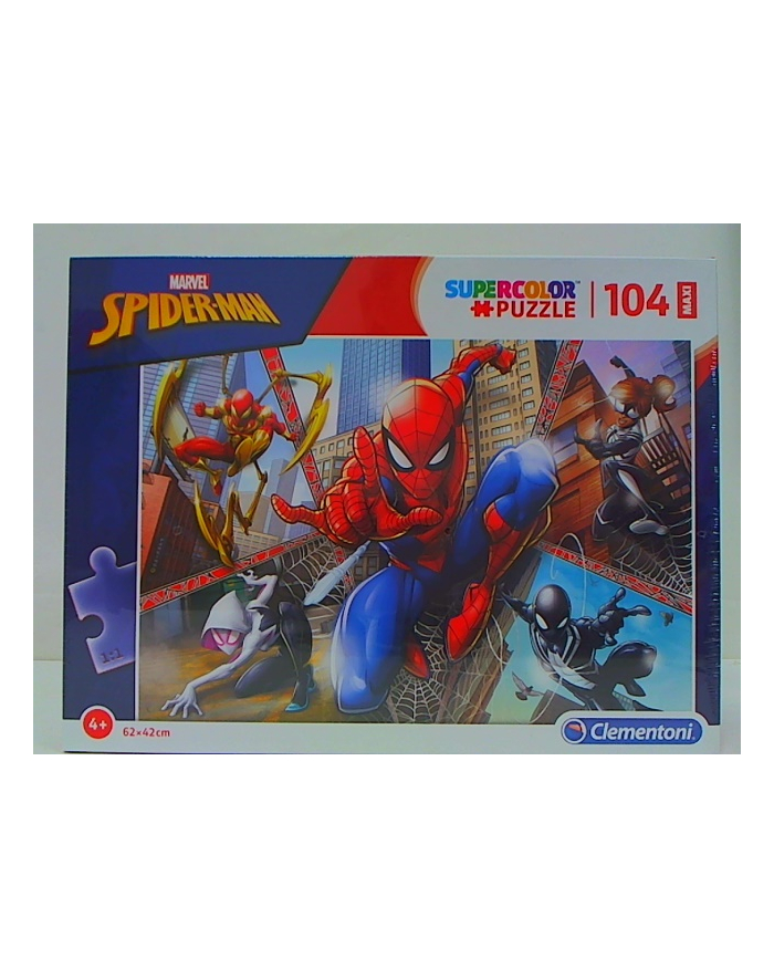 Clementoni Puzzle 60 EL MAXI SUPER KOLOR  Spider-Man 23734 p6 główny