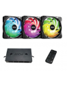 msi Zestaw wentylatorów Rainbow 3*RGB fans 4-Pin PWM 3-Pin 5V - nr 1