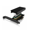 icybox Karta PCIe z gniazdem M.2 M-Key dla jednego dysku SSD M.2 NVMe IB-PCI214M2-HSL - nr 3