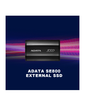 adata Dysk zewnętrzny SSD SE800 512GB USB-C 3.2 czarny
