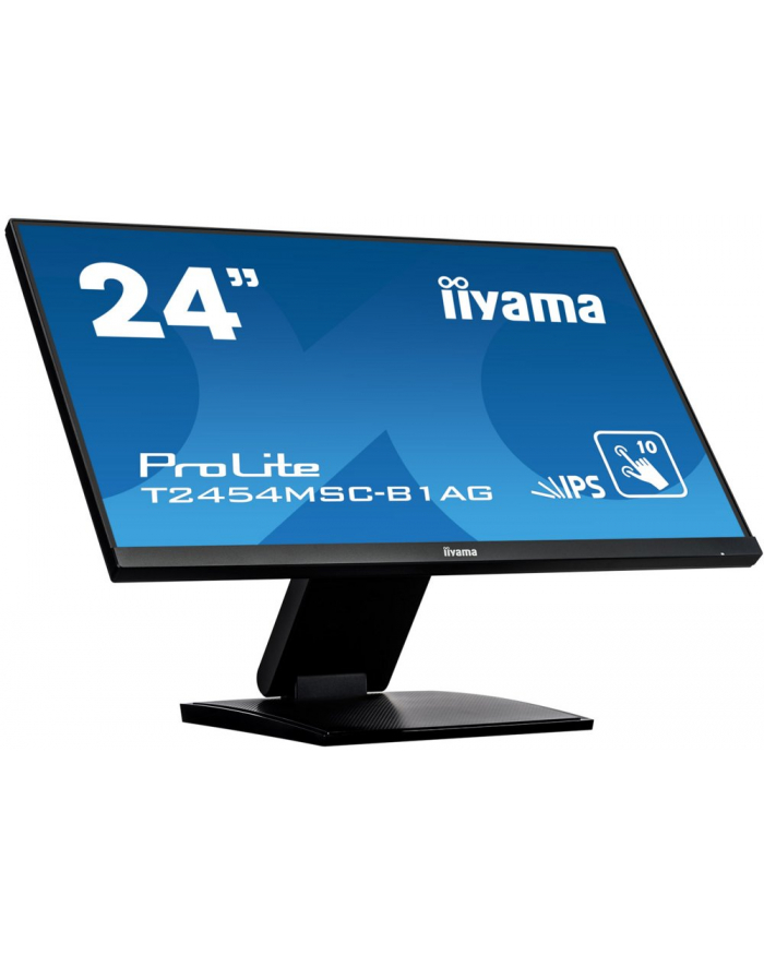 iiyama Monitor 23,8 IPS FullHD - T2454MSC-B1AG pojemnościowy 10PKT, IP, powłoka AG główny