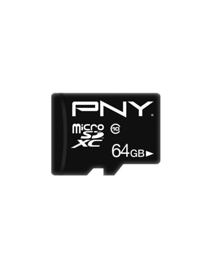pny Karta MicroSDHC 64GB P-SDU64G10PPL-GE główny