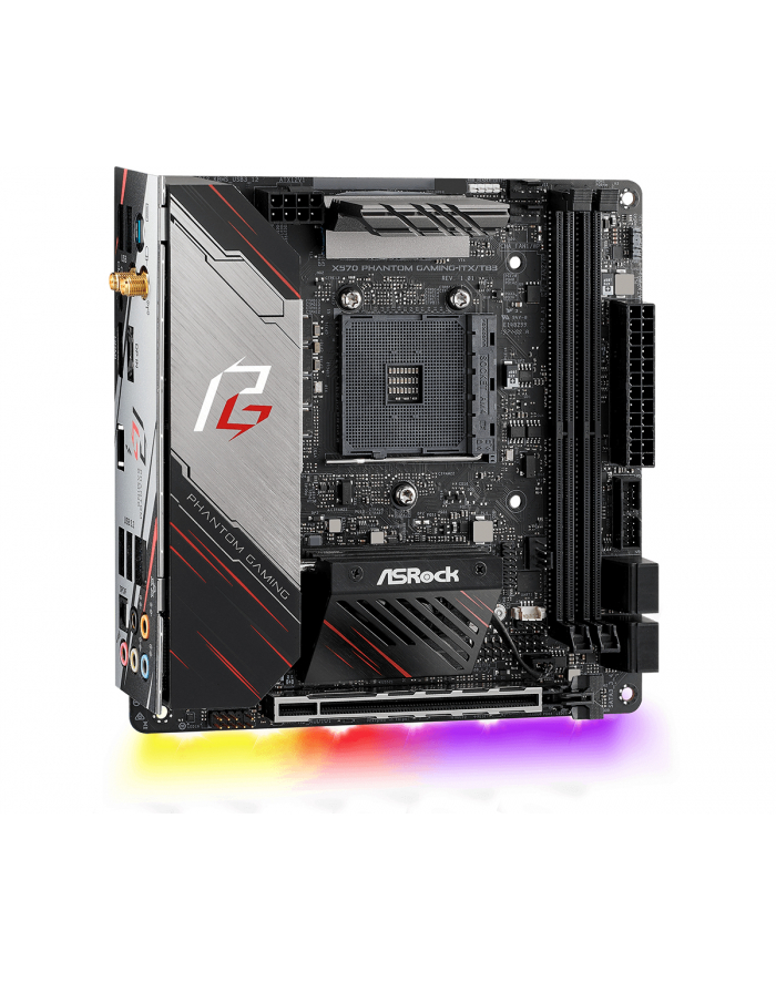 asrock Płyta główna X570 Phantom Gaming ITX/TB3 AM4 4DDR4 HDMI/DP mini ITX główny