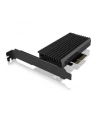 icybox Karta PCIe z gniazdem M.2 M-Key dla jednego dysku SSD M.2 NVMe IB-PCI214M2-HSL - nr 11