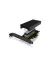 icybox Karta PCIe z gniazdem M.2 M-Key dla jednego dysku SSD M.2 NVMe IB-PCI214M2-HSL - nr 14