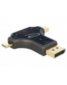 Delock Monitor adapter z USB Type-C/DP/miniDP do HDMI (F), 4K 60Hz, czarny - nr 10