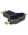 Delock Monitor adapter z USB Type-C/DP/miniDP do HDMI (F), 4K 60Hz, czarny - nr 13