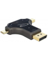 Delock Monitor adapter z USB Type-C/DP/miniDP do HDMI (F), 4K 60Hz, czarny - nr 14