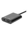 Kabel USB 3.1 Typ C Gen.2 SuperSpeed+ 10Gbps MiniJack 3.5mm + USB C czarny 20cm - nr 32