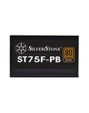 Silverstone ATX PSU SST-ST75F-PB, 750W 80 Plus Bronze, Low Noise 120mm, Modular - nr 2