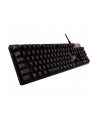 Klawiatura Logitech Carbon 920-008305 (mechaniczna; USB 2.0; (FR); kolor czarny - nr 1