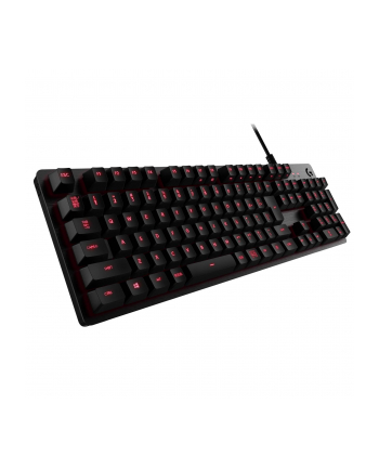 Klawiatura Logitech Carbon 920-008305 (mechaniczna; USB 2.0; (FR); kolor czarny