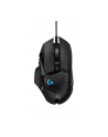 Mysz Logitech G502 Gaming HERO EU 910-005471 (optyczna; 16000 DPI; kolor czarny - nr 35