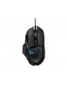 Mysz Logitech G502 Gaming HERO EU 910-005471 (optyczna; 16000 DPI; kolor czarny - nr 45