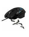 Mysz Logitech G502 Gaming HERO EU 910-005471 (optyczna; 16000 DPI; kolor czarny - nr 46