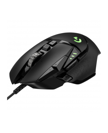 Mysz Logitech G502 Gaming HERO EU 910-005471 (optyczna; 16000 DPI; kolor czarny