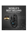 Mysz Logitech G502 Gaming HERO EU 910-005471 (optyczna; 16000 DPI; kolor czarny - nr 35
