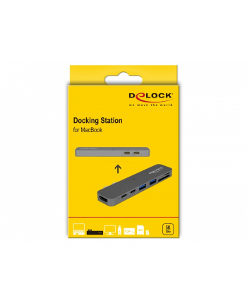 Delock replikator portów USB-C ->2X USB 3.1, HDMI, 1xTHUNDERBOLT, SD/MICROSD, 5K