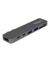 Delock replikator portów USB-C ->2X USB 3.1, HDMI, 1xTHUNDERBOLT, SD/MICROSD, 5K - nr 27