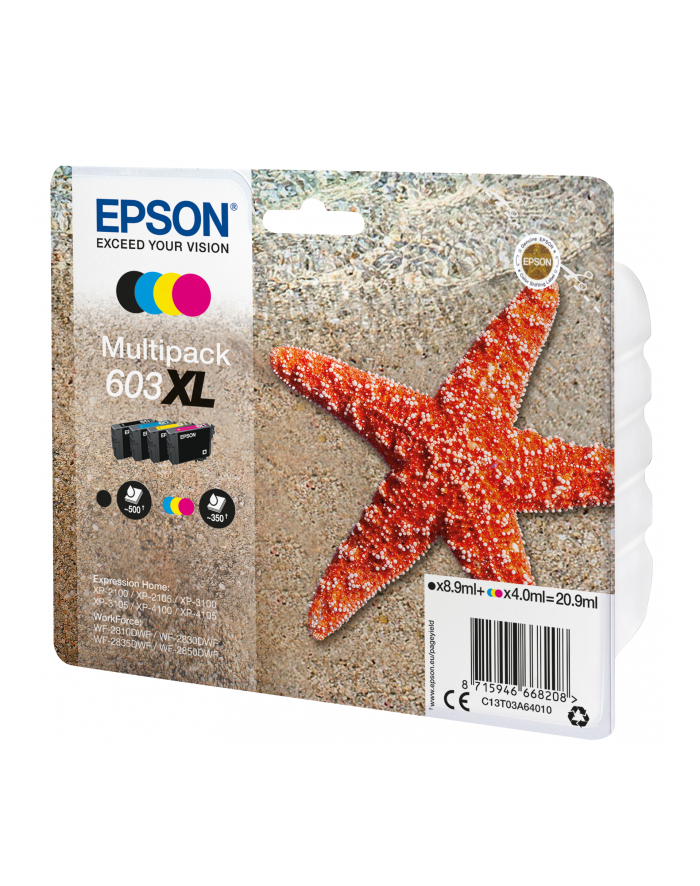 Multipack Epson C13T03A64010 | 4-colours 603XL główny
