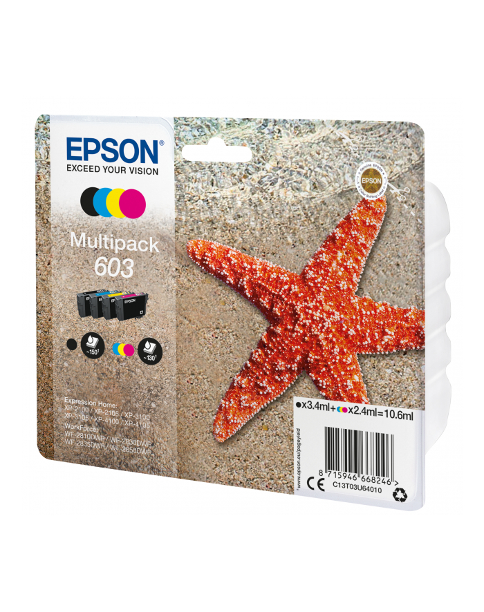 Multipack Epson C13T03U64010 | 4-colours 603 główny