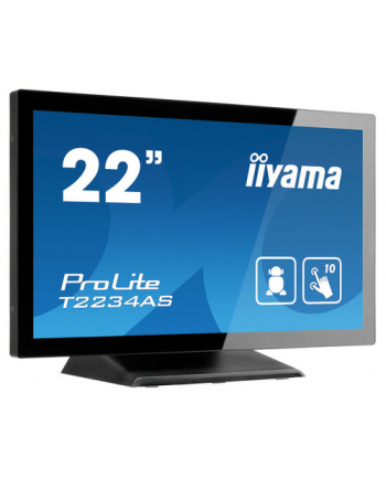 Monitor IIyama T2234AS-B1 21.5'', IPS touchscreen, FullHD, HDMI, głośniki