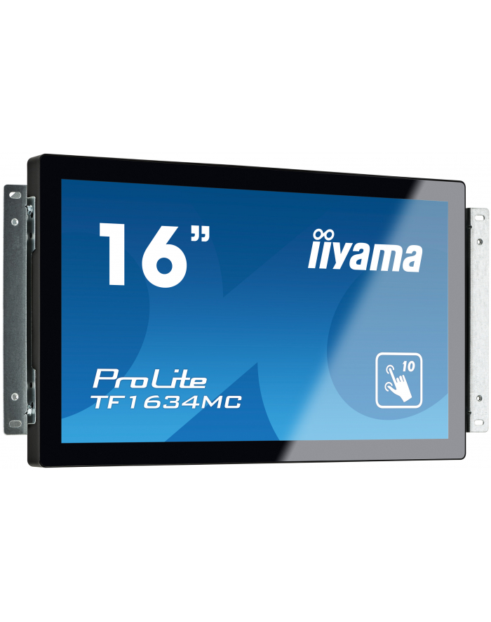 Monitor IIyama TF1634MC-B6X 15.6'', TN touchscreen, 1366x768, HDMI/DP główny