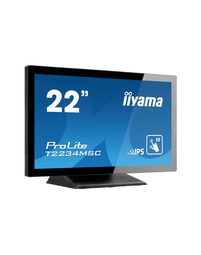 Monitor IIyama TF2234MC-B6X 21.5'', IPS touchscreen, FullHD, HDMI/DP główny