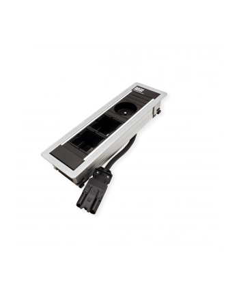 Bachmann 317000 POWER FRAME rama do wbudowania 3x srebrno-szara