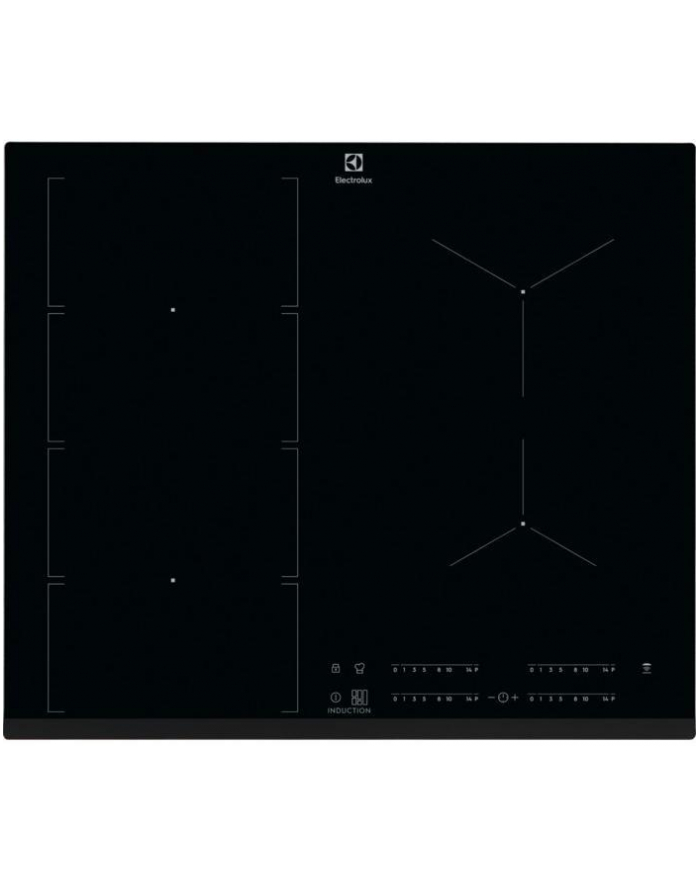 Płyta indukcyjna Electrolux EIV654 (4 pola grzejne; kolor czarny) główny