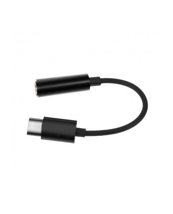Adapter GEMBIRD CCA-UC35F-01 (USB typu C M - Mini Jack F; 0 15m; kolor czarny) nr 1