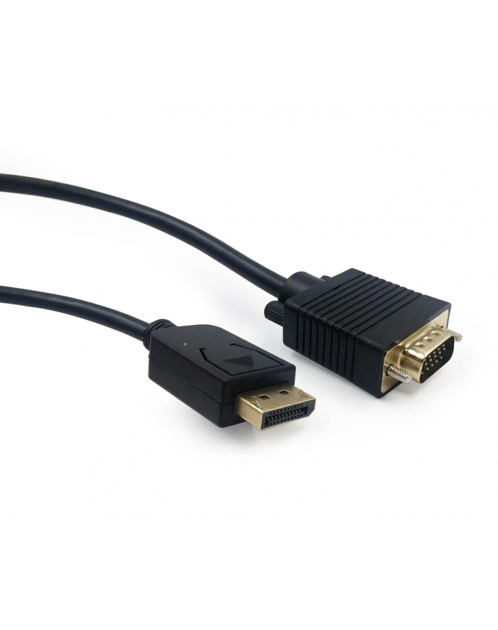 Kabel GEMBIRD CCP-DPM-VGAM-10 (D-Sub (VGA) M - DisplayPort M; 3m; kolor czarny) główny