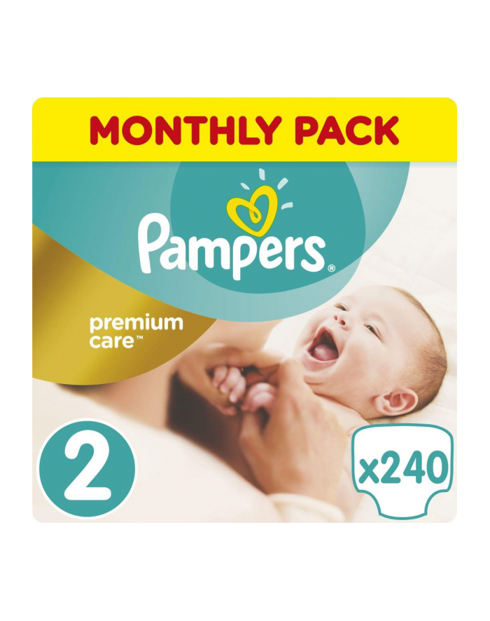 Pampers Pieluchy Premium Monthly Box S2 240 główny