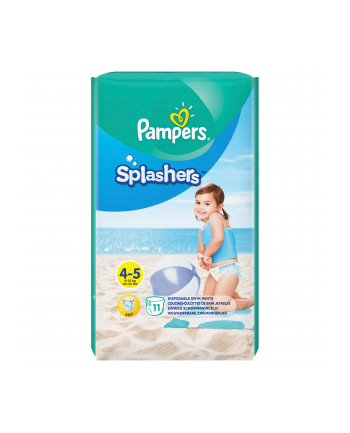 Pampers pieluchomajtki Splashers S4 11szt nr 2